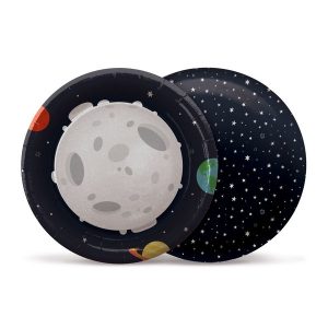 Prato Descartável Astronauta