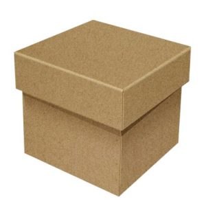 Caixa Castanho/Kraft 12x12x11