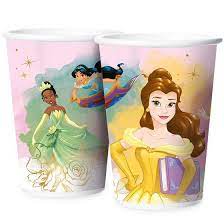 Copo Descartável Princesas Disney – 12 unidades