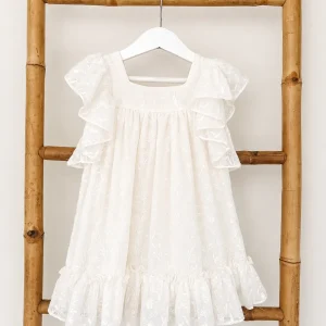 Vestido Organza com Folho