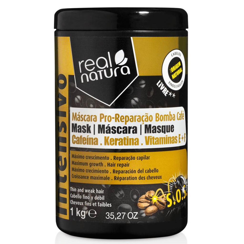 REAL NATURA Máscara Pro-Reparação Bomba Café 1kg - Image 2