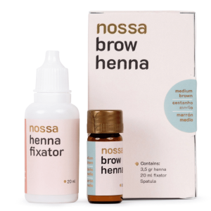 NOSSA Henna p/ Sobrancelhas Castanho Médio