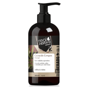 REAL NATURA Shampoo Caracóis Crespos 500ml