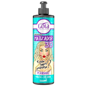 GOTA DOURADA Matizador 3D Platinado 300ml