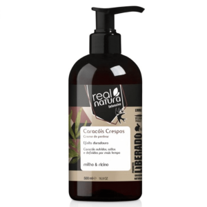 REAL NATURA Creme de Pentear Caracóis Crespos 500ml